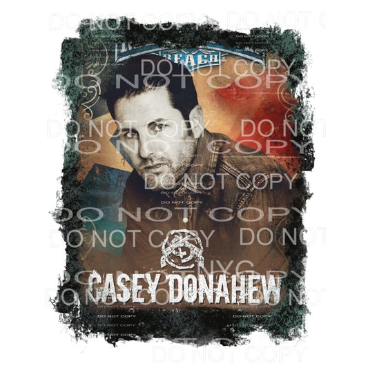 Casey Donahew #3 Sublimation transfers - Heat Transfer
