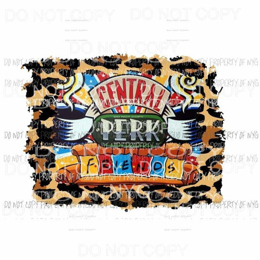 Central Perk Friends #2 Sublimation transfers Heat Transfer