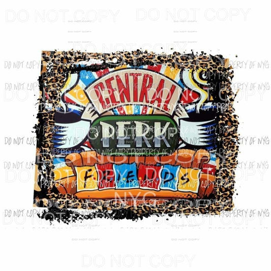 Central Perk Friends #3 Sublimation transfers Heat Transfer