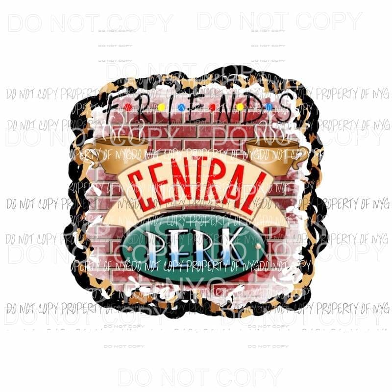 Central Perk Friends #4 Sublimation transfers Heat Transfer