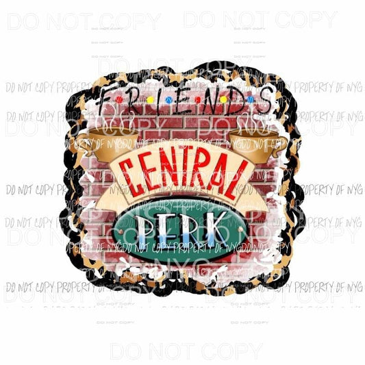 Central Perk Friends #4 Sublimation transfers Heat Transfer