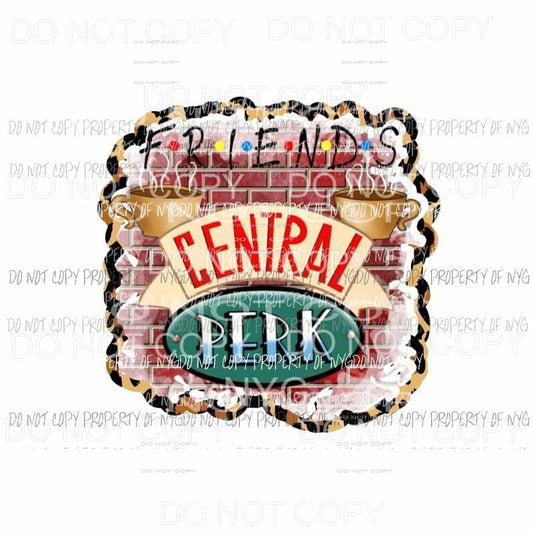 Central Perk Friends #5 Sublimation transfers Heat Transfer