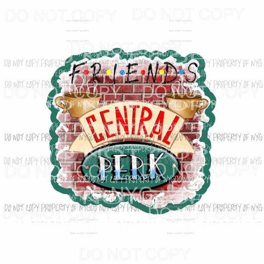 Central Perk Friends #6 Sublimation transfers Heat Transfer