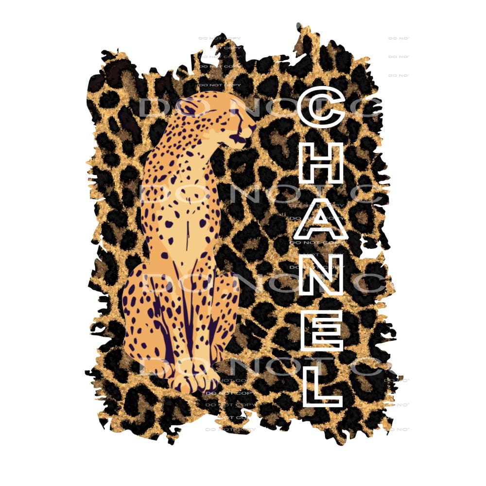 Chanel # 10081 Sublimation transfers - Heat Transfer