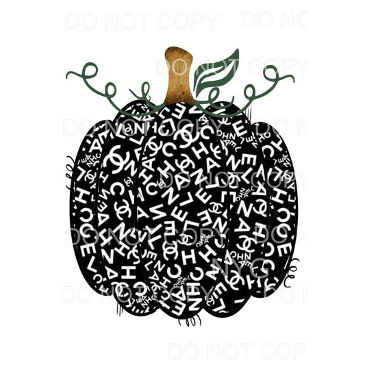 Chanel Pumpkin # 1 Sublimation transfers - Heat Transfer