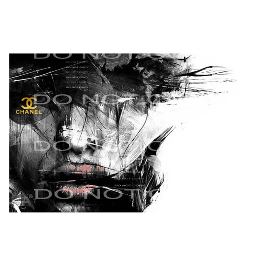 Chanel woman # 12140 Sublimation transfers - Heat Transfer