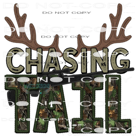 Chasing Tail #7498 Sublimation transfers - Heat Transfer