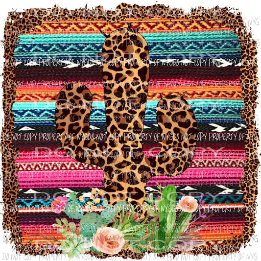 Cheetah Cactus Sublimation transfers Heat Transfer