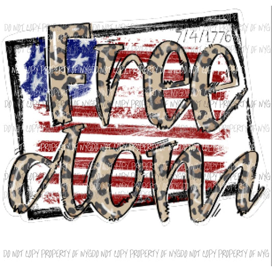 Cheetah Freedom Sublimation transfers Heat Transfer