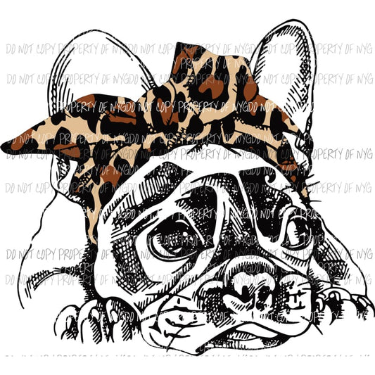 Cheetah Puppy Sublimation transfers Heat Transfer