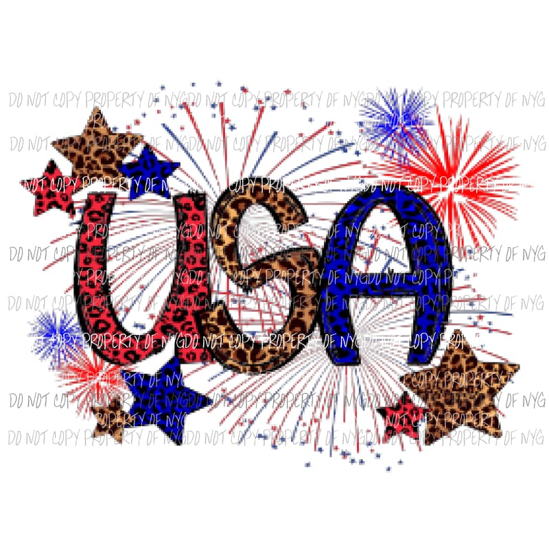 Cheetah USA Sublimation transfers Heat Transfer