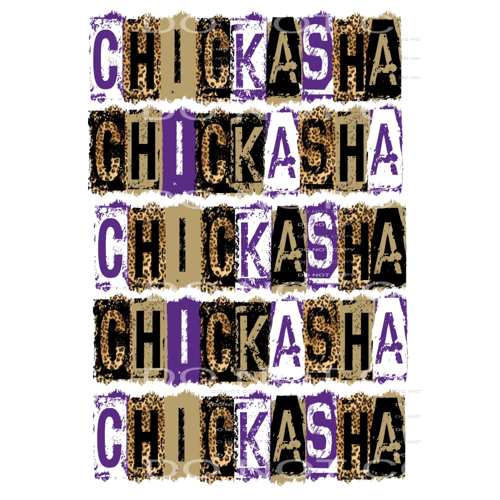 Chickasha #8293 Sublimation transfers - Heat Transfer