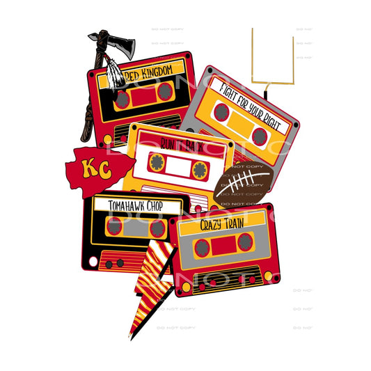 chiefs # 1033 Sublimation transfers - Heat Transfer