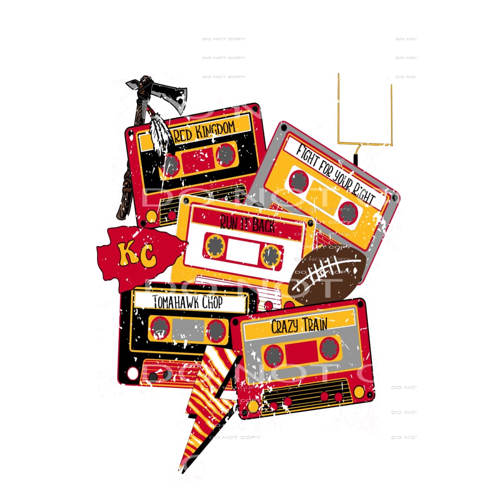 chiefs # 1034 Sublimation transfers - Heat Transfer