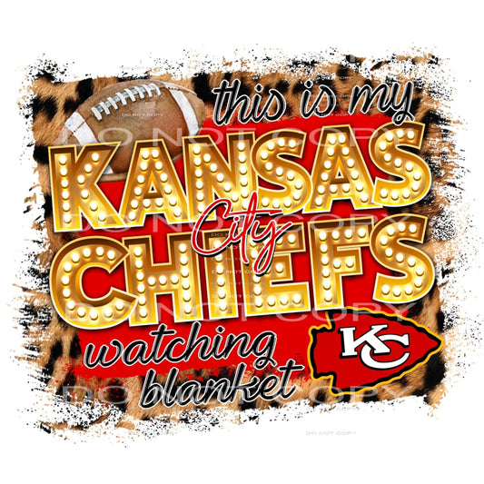 Chiefs # 2037 Sublimation transfers - Heat Transfer