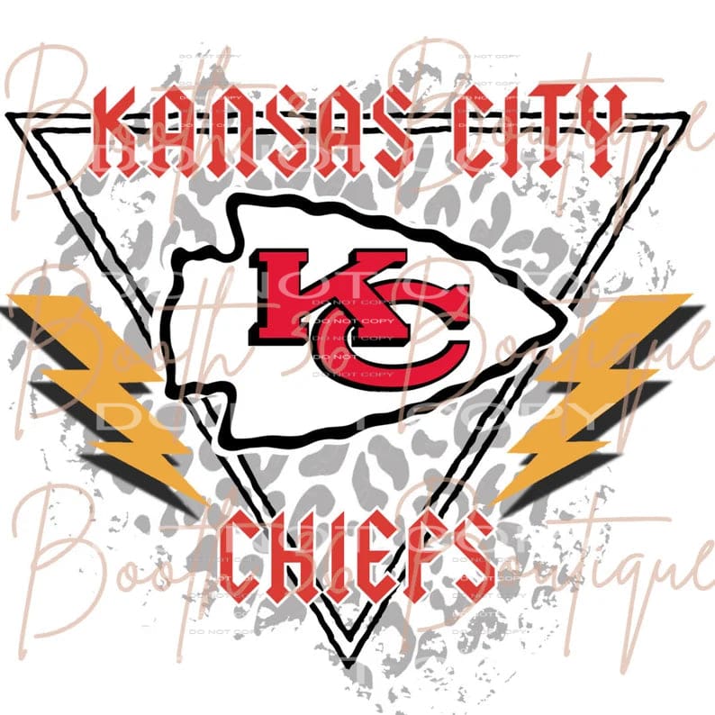 Chiefs # 8014 Sublimation transfers - Heat Transfer Graphic