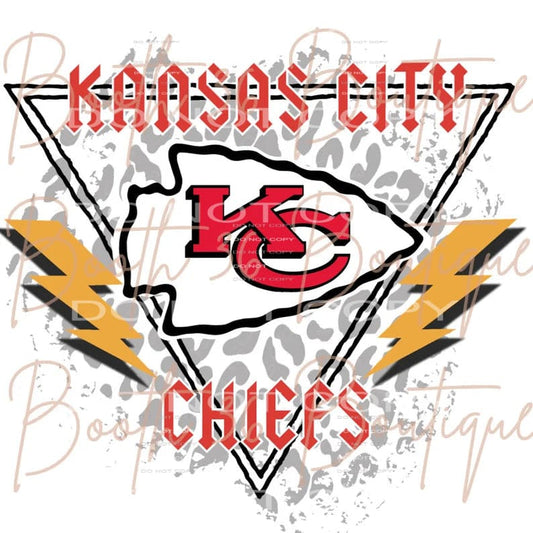 Chiefs # 8014 Sublimation transfers - Heat Transfer Graphic
