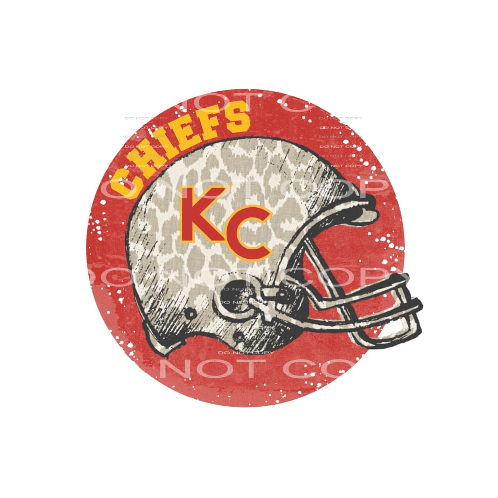 Chiefs # 8021 Sublimation transfers - Heat Transfer Graphic