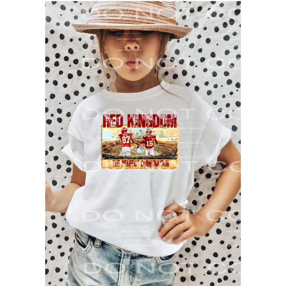 Chiefs # 8082 Sublimation transfers - Heat Transfer Graphic