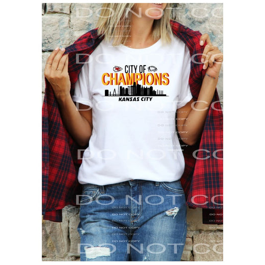 Chiefs # 9977 Sublimation transfers - Heat Transfer Graphic