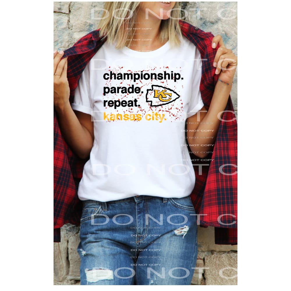 chiefs # 9978 Sublimation transfers - Heat Transfer Graphic