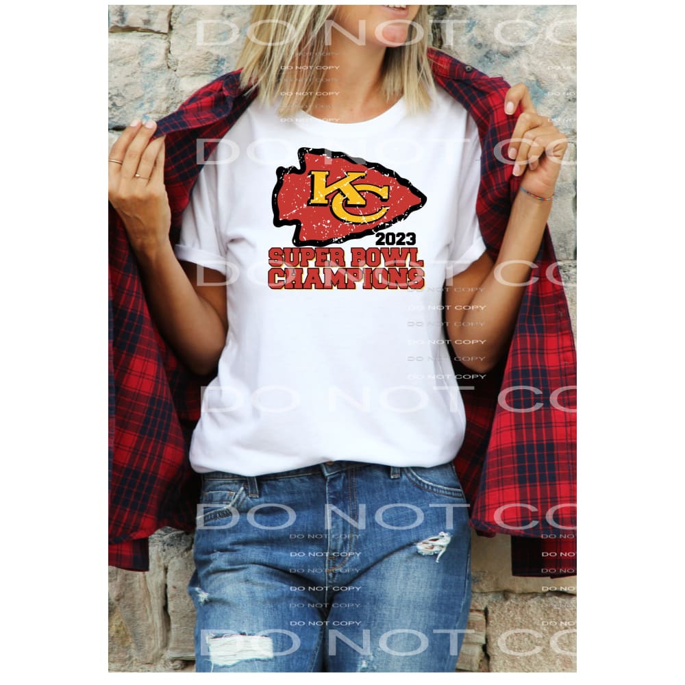 Chiefs # 9985 Sublimation transfers - Heat Transfer Graphic