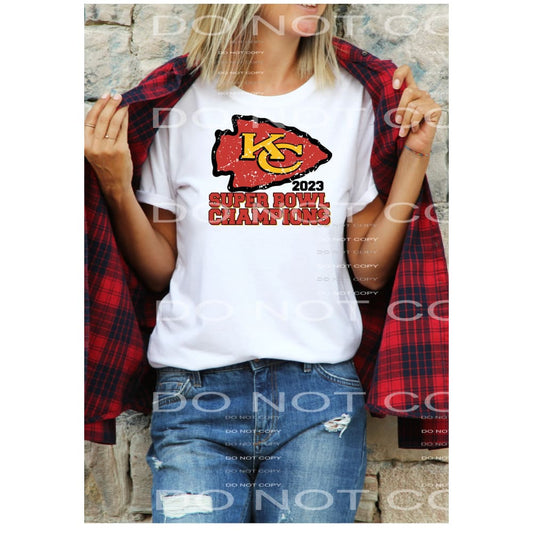 Chiefs # 9985 Sublimation transfers - Heat Transfer Graphic