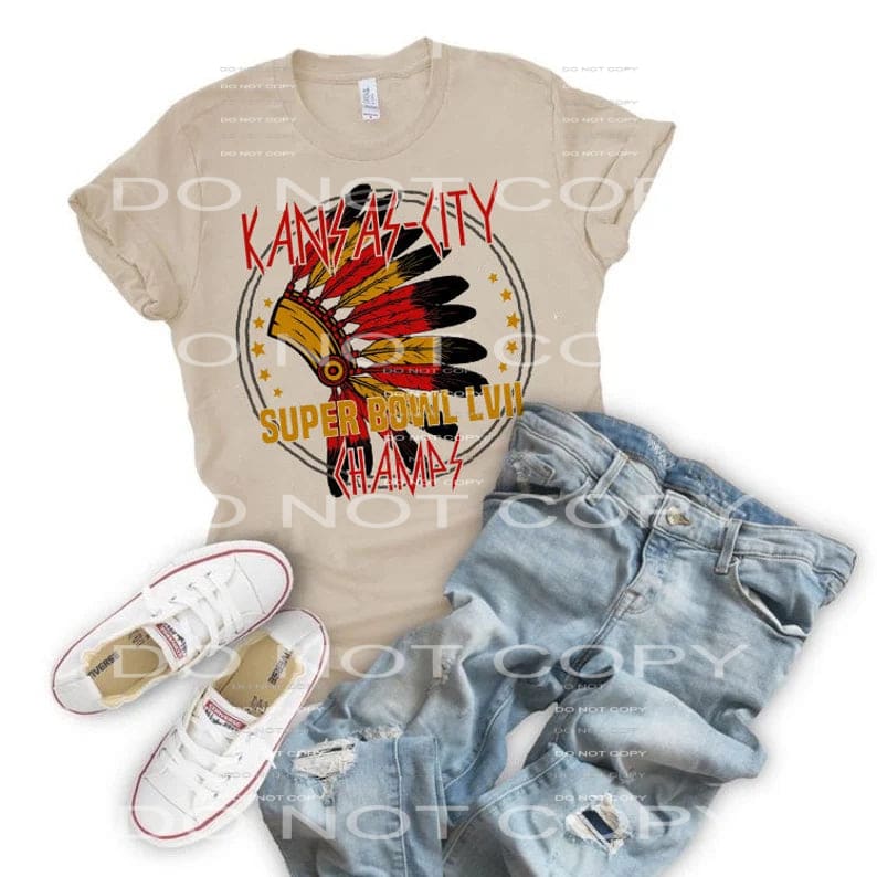 Chiefs # 9986 Sublimation transfers - Heat Transfer Graphic