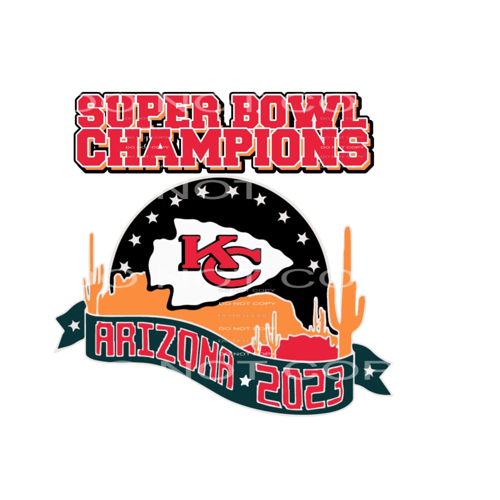 CHIEFS # 9999 Sublimation transfers - Heat Transfer Graphic