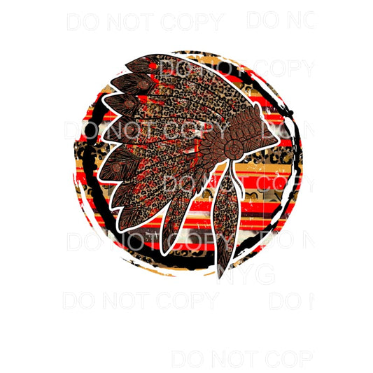Chiefs destressed # 5 Sublimation transfers - Heat Transfer