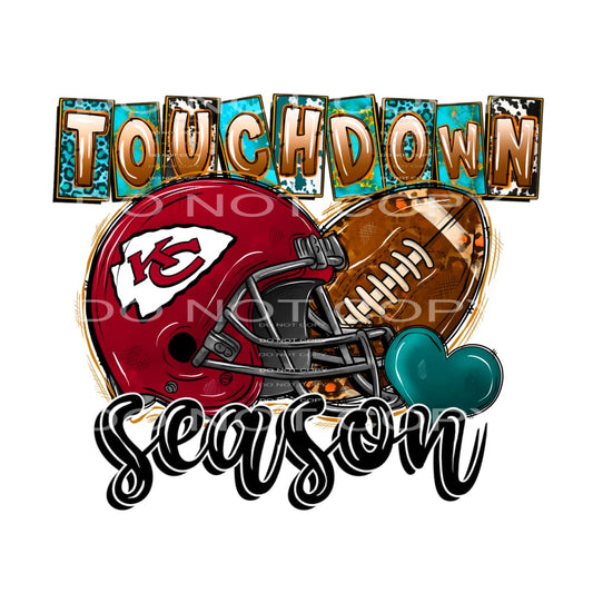 Chiefs season # 1091 Sublimation transfers - Heat Transfer