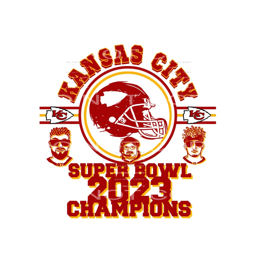 chiefs superbowl # 9992 Sublimation transfers - Heat