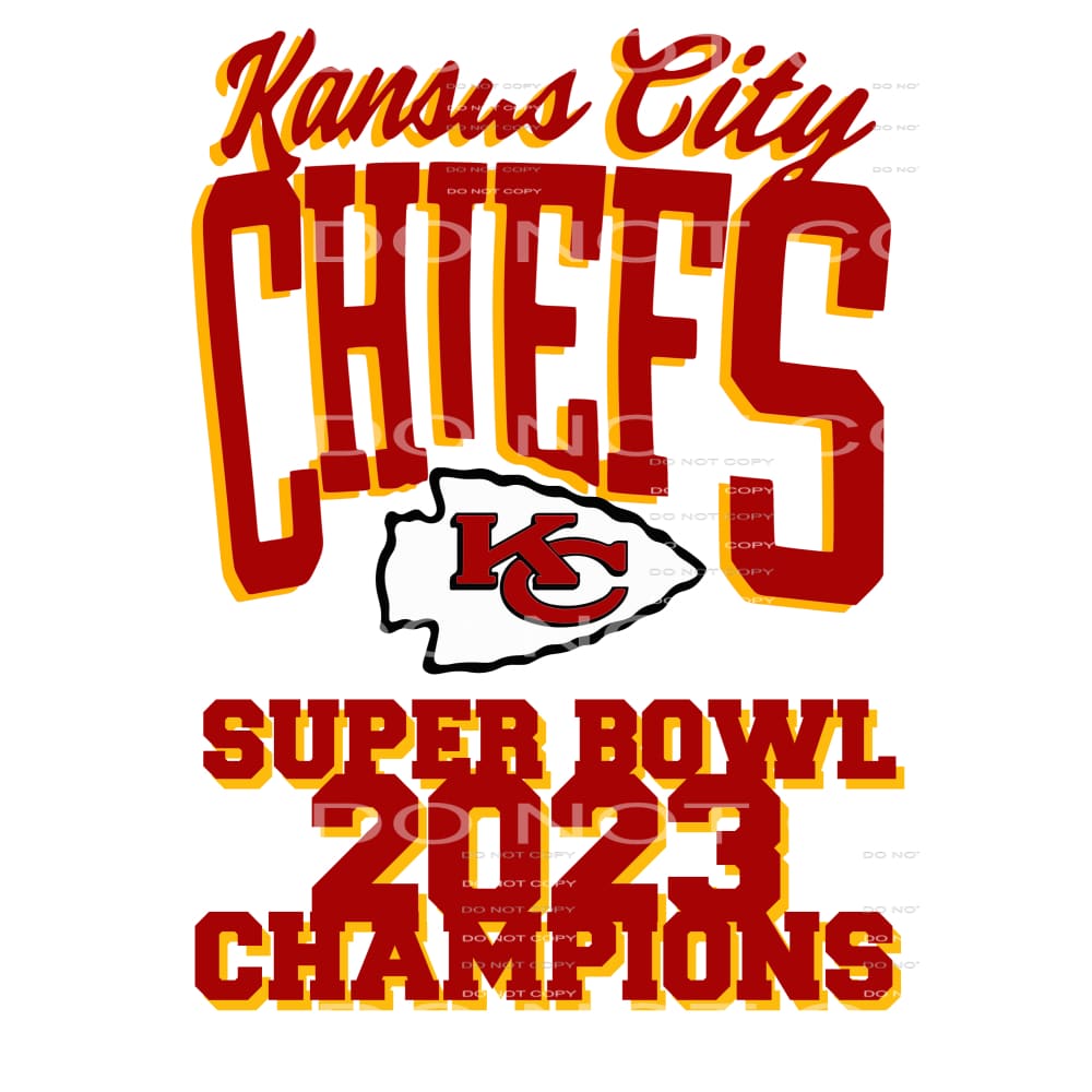 chiefs superbowl # 9994 Sublimation transfers - Heat