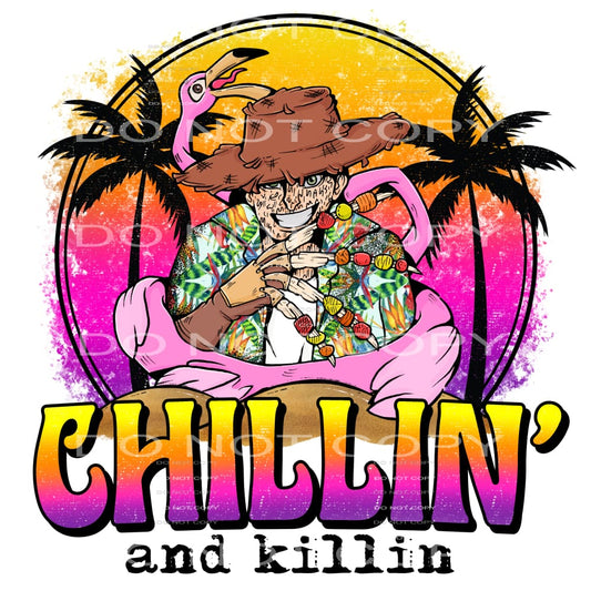 Chillin and Killn #4557 Sublimation transfers - Heat