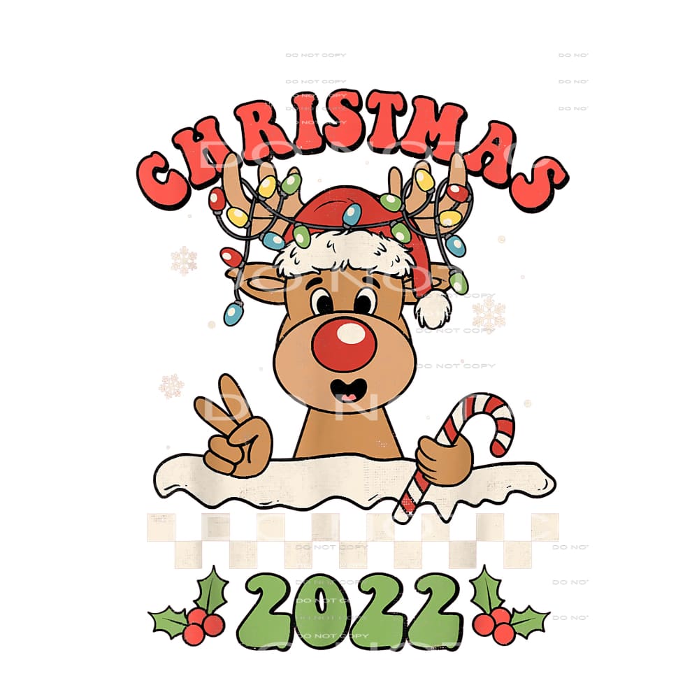 Christmas # 2214 Sublimation transfers - Heat Transfer 