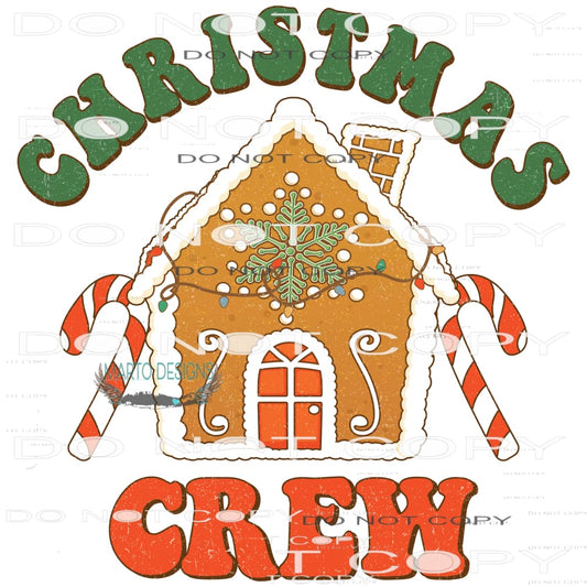 Christmas Crew #8140 Sublimation transfers - Heat Transfer