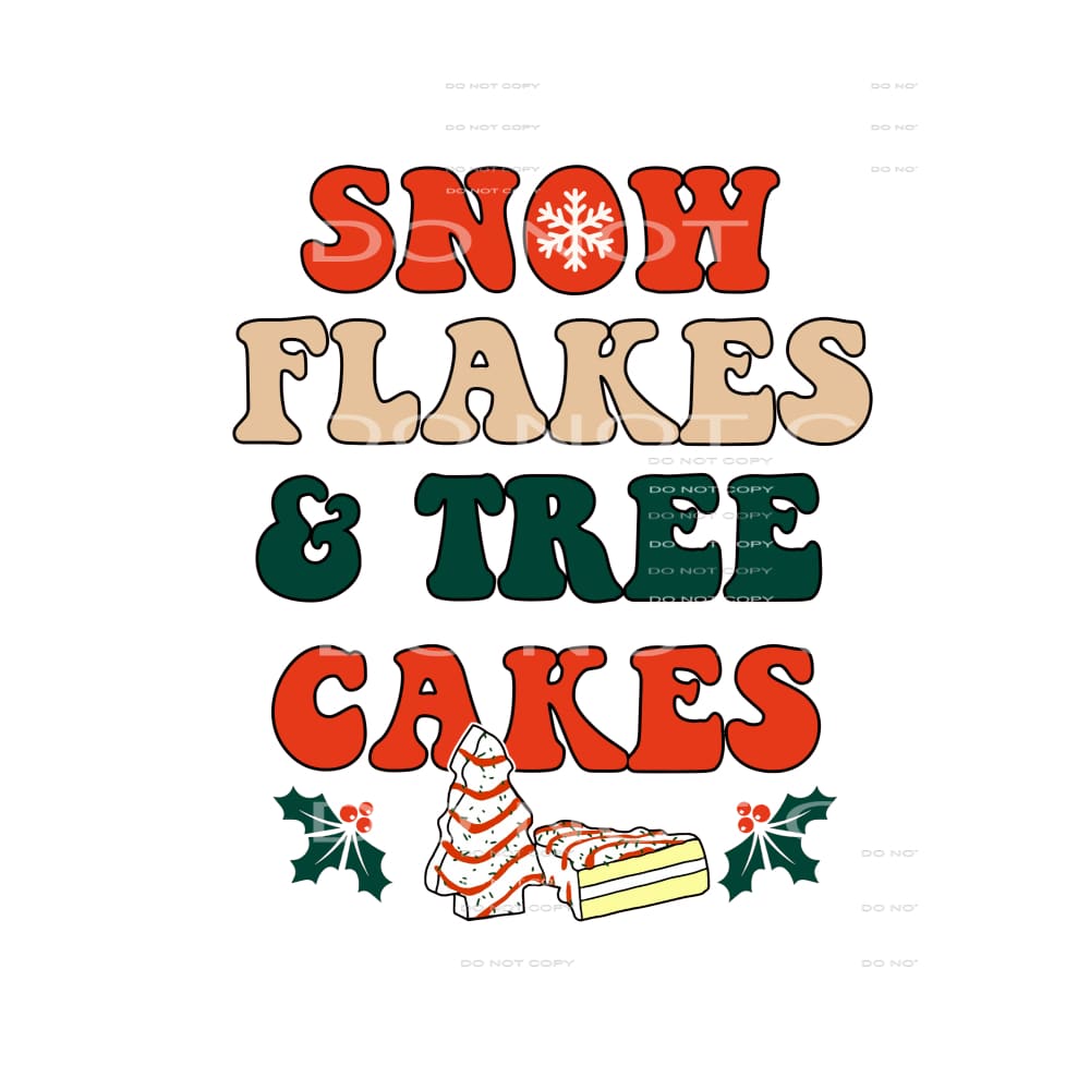 Christmas Little Debbie # 2227 Sublimation transfers - Heat 