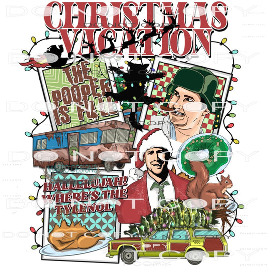 Christmas Vacation #8455 Sublimation transfers - Heat