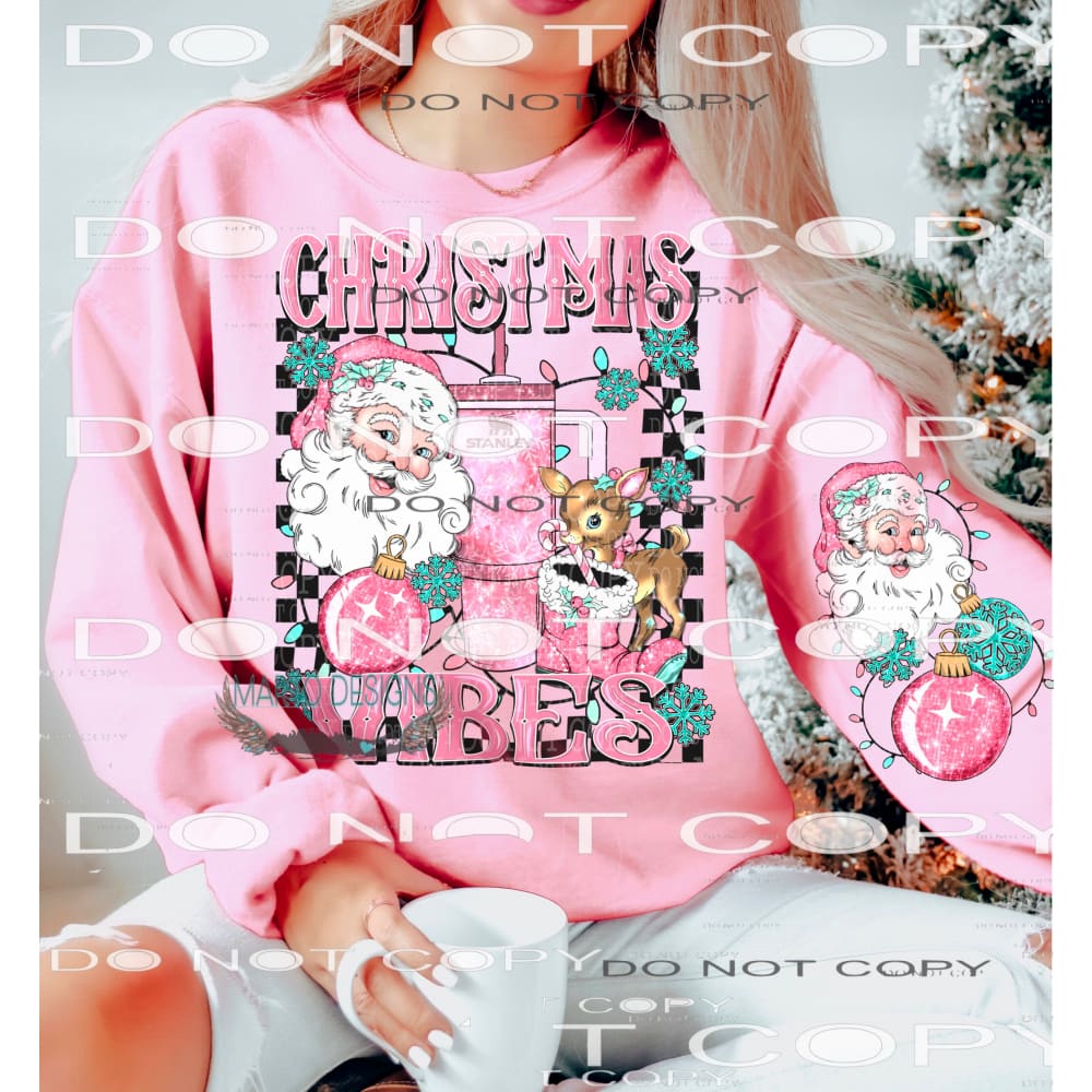 Christmas Vibes #7515 Sublimation transfers - Heat Transfer