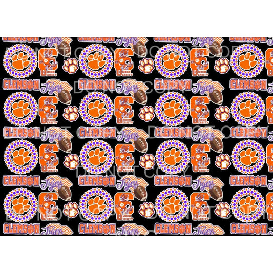 Clemson University Tigers Football South Carolina Orange 