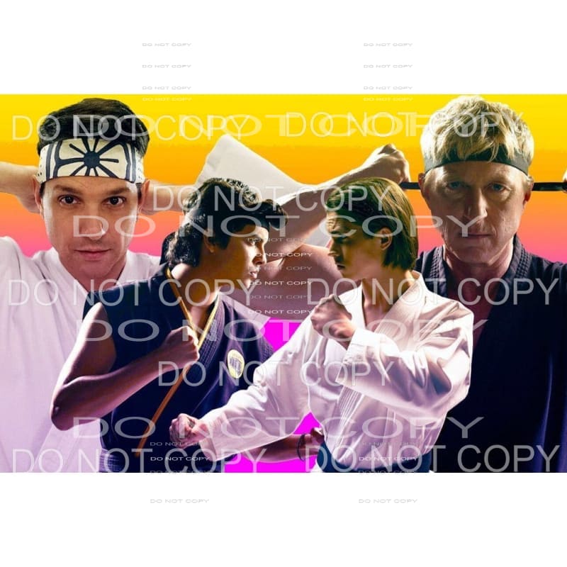 Cobra Kai Sublimation transfers - Heat Transfer