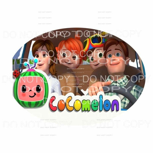 Cocomelon #11 Sublimation transfers - Heat Transfer
