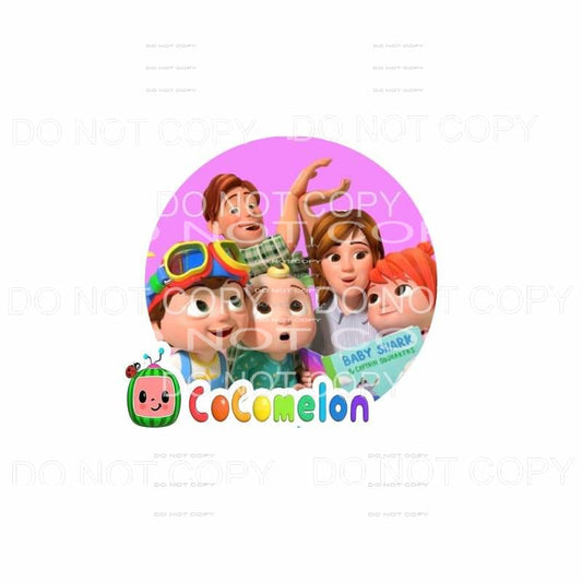 Cocomelon #14 Sublimation transfers - Heat Transfer