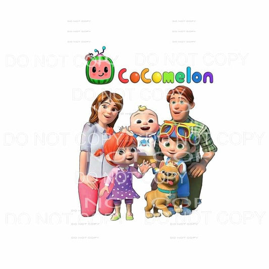 Cocomelon #9 Sublimation transfers - Heat Transfer