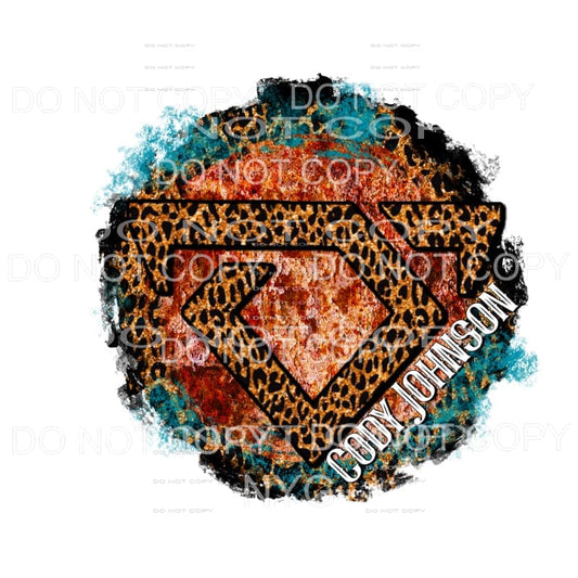 Cody Johnson #4 Sublimation transfers - Heat Transfer