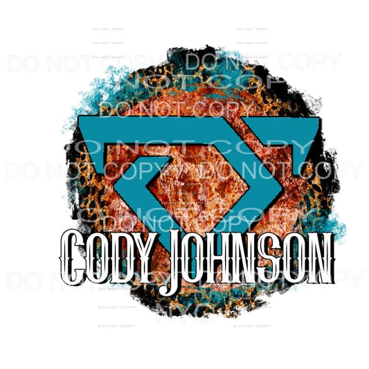 Cody Johnson #5 Sublimation transfers - Heat Transfer