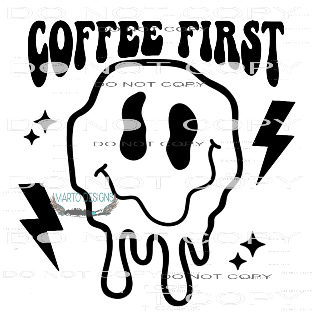 Coffee First #8980 Sublimation transfers - Heat Transfer
