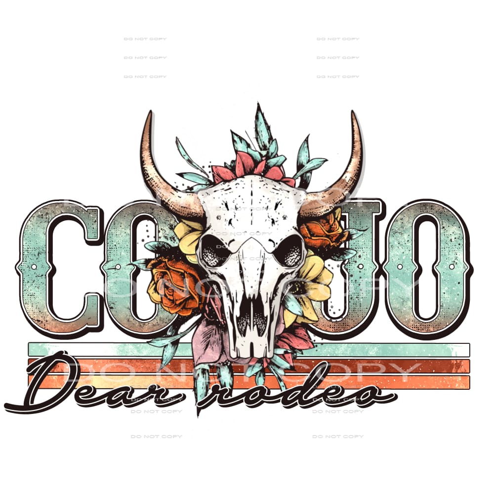 Cojo dear rodeo # 287 Sublimation transfers - Heat Transfer
