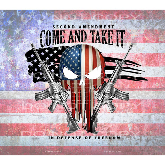 come and take it #6323 Sublimation transfers - Heat Transfer