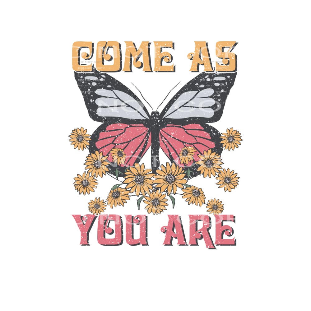 Come As You Are #4895 Sublimation transfers - Heat Transfer